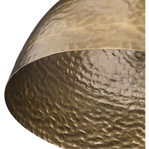 Shepard 1 Light 16 inch Modern Brass Pendant Ceiling Light 